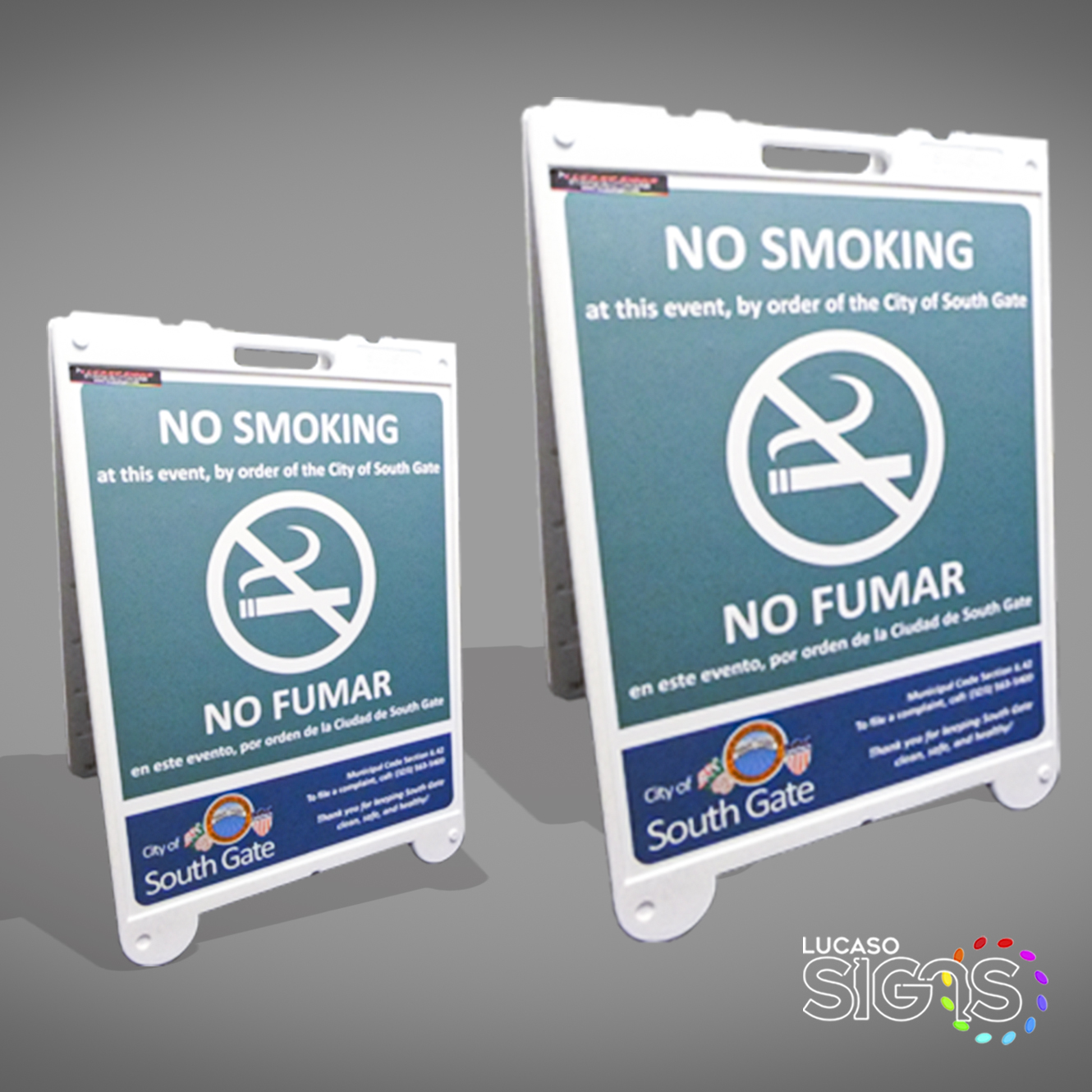 Custom teardrop flags by lucaso signs