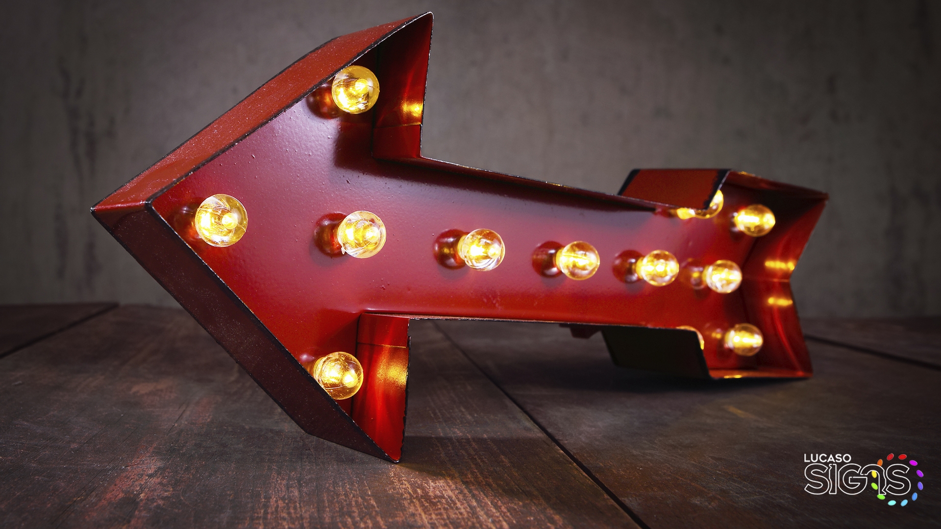 Shapes Custom Marquee sign exposed bulbs by lucaso signs