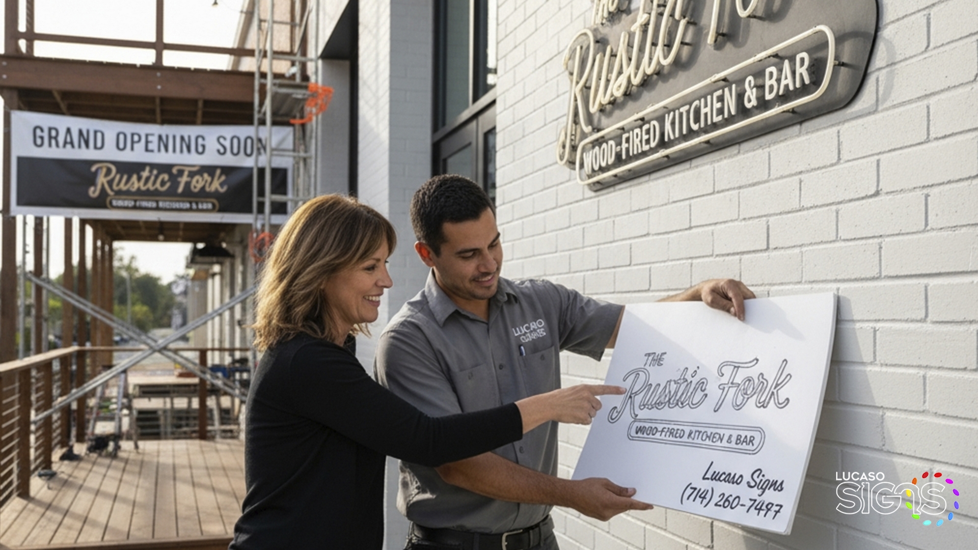 Lucaso Signs Custom Busines Signage