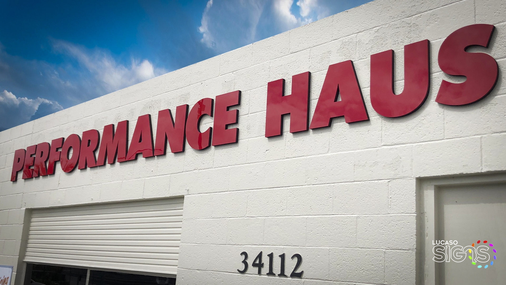 Storefront-Foam-letters-Car-shop-set-by-lucaso-signs