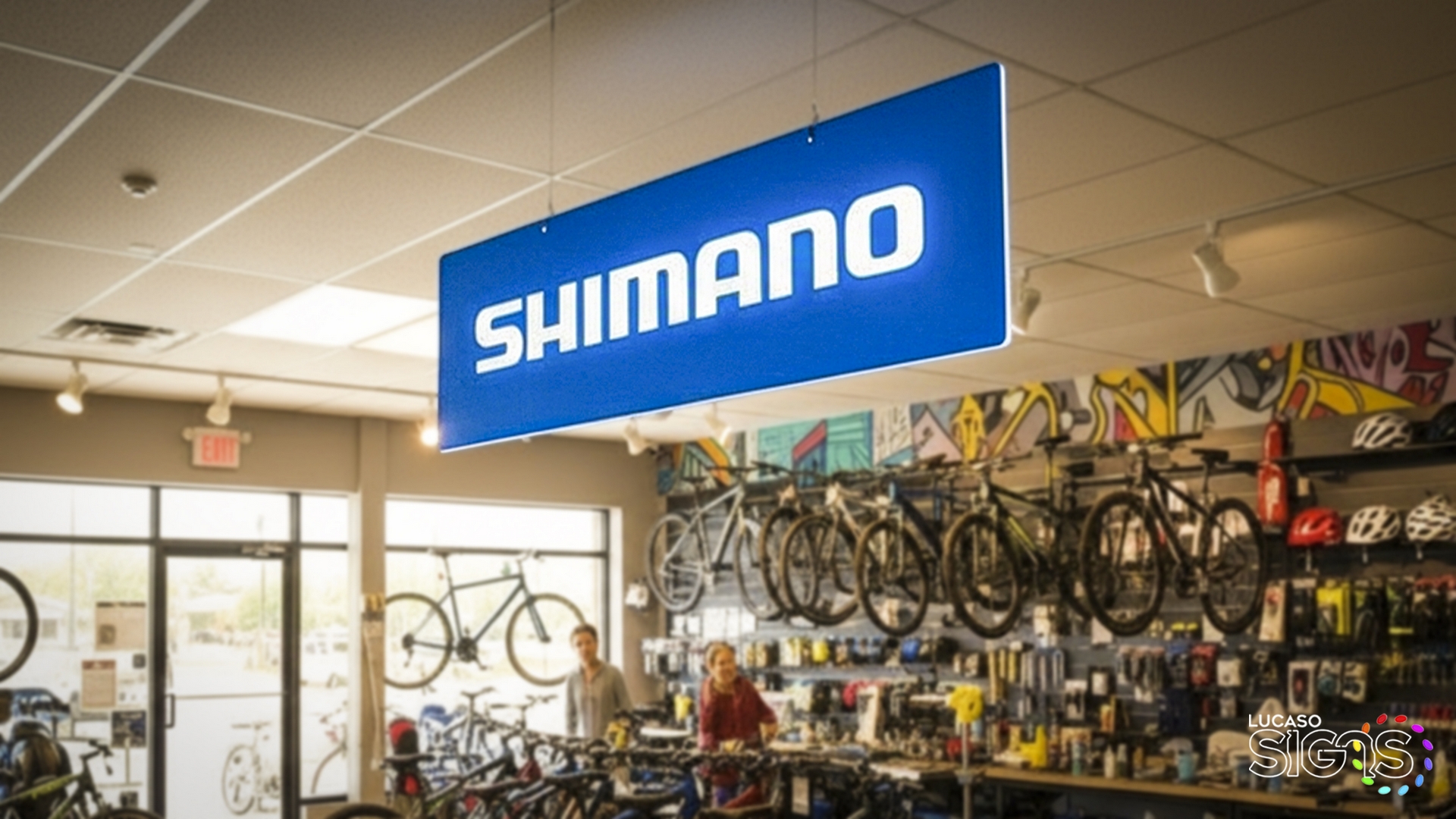 Illuminated custom Logos for Business by Lucaso Signs