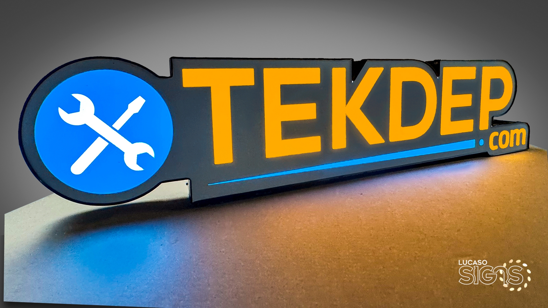 Translucent cloud signs with block out background by lucaso signs