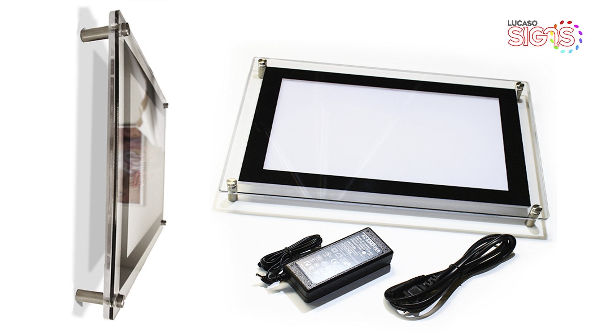 Ultra Thin Light Box for translucent pictures by Lucaso Signs
